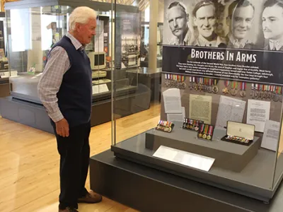 Four Brothers' Heroic WWII Medals on Display at The McManus in Dundee Ahead of VE Day image