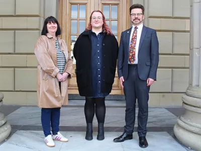 Braille Leaflets launched at Caird Hall Ahead of Doors Open Day image