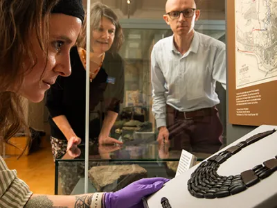Bronze Age jewellery restored for the first time in thousands of years image