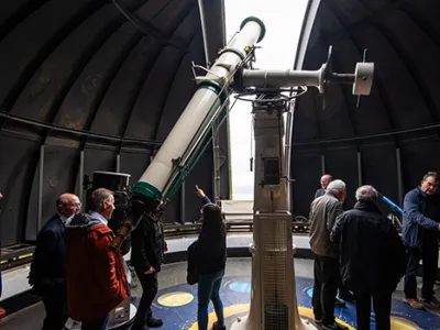 Donation from Sir Patrick Moore goes on show at Mills Observatory image