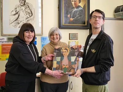 Limited Edition Boxset Donated to Michael Marra's Local Library image