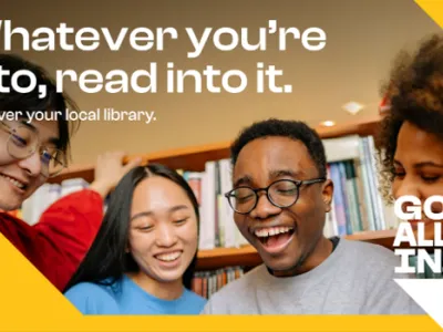 Go All In at Dundee Libraries for the National Year of Reading 2026 image