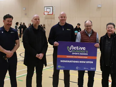 Nominations for the 25/26 Active Dundee Sports Awards are now open image