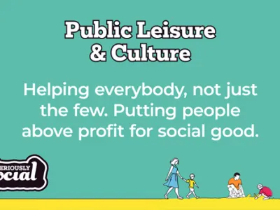 Leisure & Culture Dundee is Seriously Social image