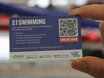 Thousands of £1 Swim Passes to Get Dundee Children Swimming All Summer image