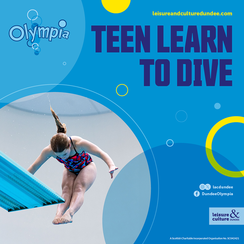 Teen Learn to Dive